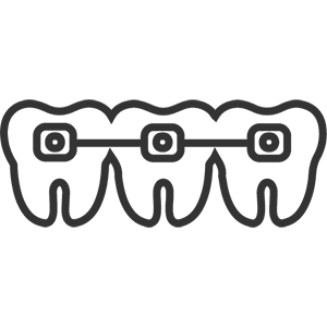 ワイヤー矯正アイコン