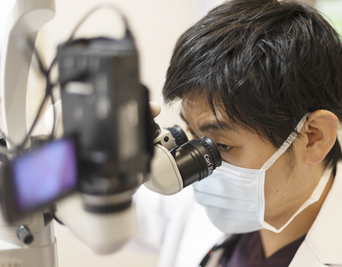 虫歯治療の説明のイメージ